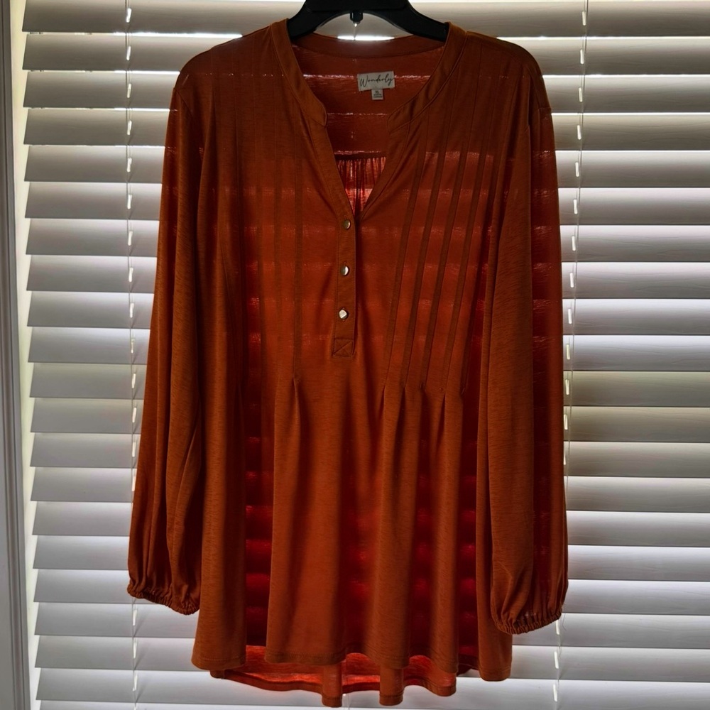 Ladies Rust color tunic